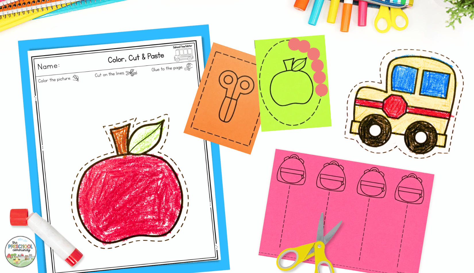 Build fine motor skills at the beginning of the year with these fun and easy activities for preschool and kindergarten.