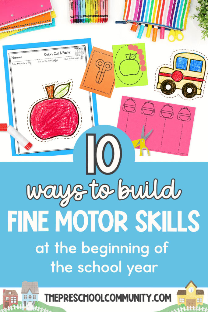 Make sure to pin this post on Pinterest so that when you're ready to start planning your own fine motor activities, you'll have everything you need in one place!