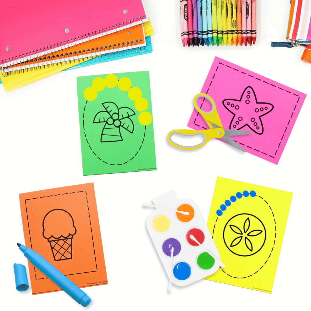 This activity is awesome because it can be used in 4 different ways, depending on what skills you would like to target. I love activities that can be reused while still feeling fresh, and this one certainly hits the mark!